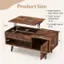 Product Size:
- Tabletop: 66 lbs weight capacity
- Tabletop (down): 132 lbs weight capacity

Dimensions:
- 23.5" x 18"
- 5% of the tabletop weight capacity
- 22.5"

Total Weight Capacity:
- 440 lbs

Measurements:
- 14.5"
- 5.5"
- 18"
- 10.5"
- 6.5"
- 39.5"