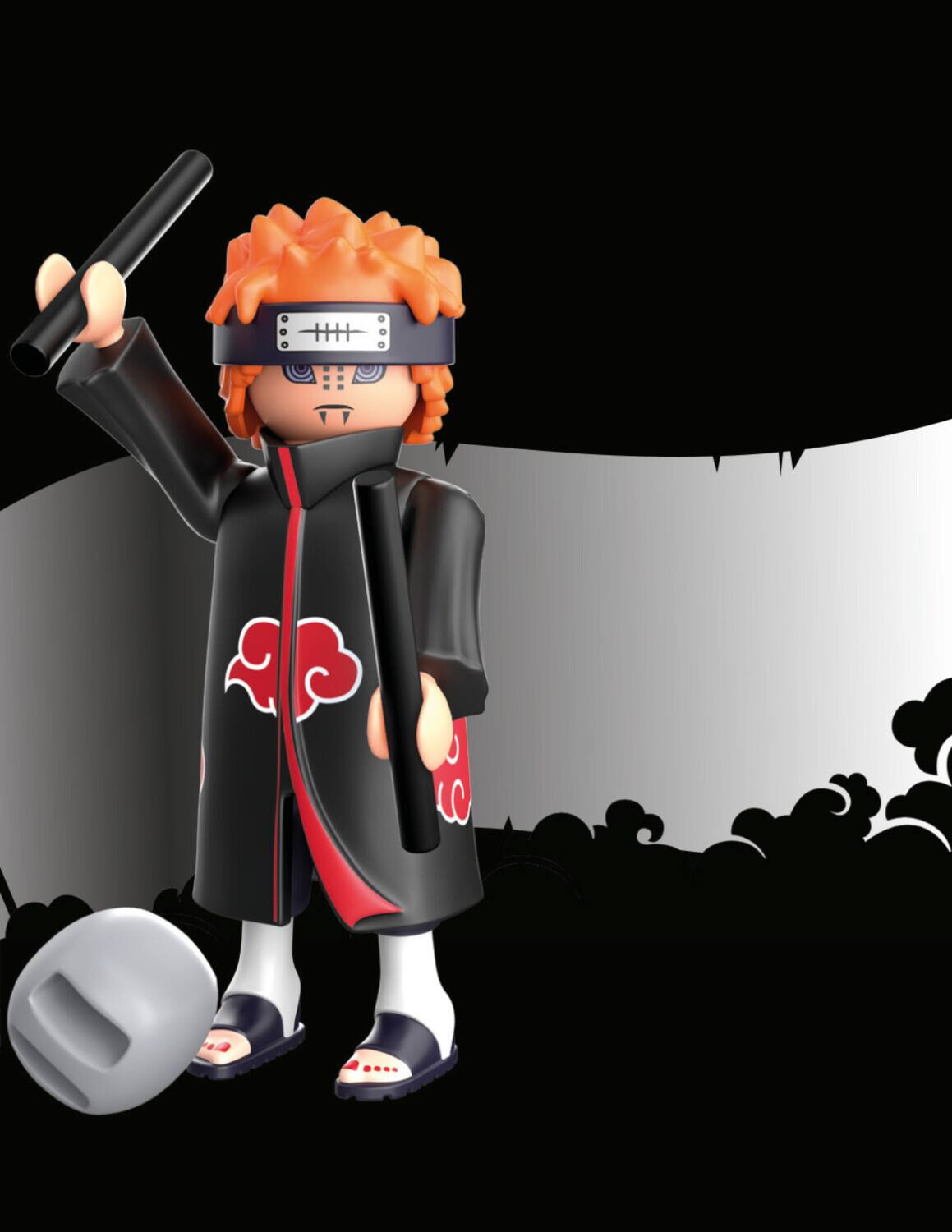 Alt View 3. Playmobil - Playmobil - Naruto Shippuden Pain   - Collectibles - Multicolor.