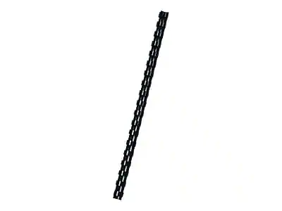 Front. Fellowes - 1/2" Plastic Binding Spine Comb, 90 Sheet Capacity, Navy, 100/Pack - Navy.
