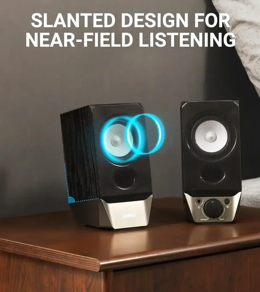 Slanted Design for Near-Field Listening Edifier Onor Max