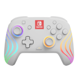 PDP - Afterglow Wave Wireless RGB Gaming Controller for Nintendo Switch, Nintendo Switch 2 - White