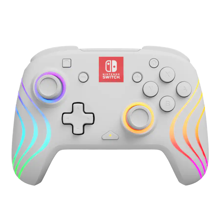 PDP Afterglow Wave Wireless RGB Gaming Controller for Nintendo Switch ...
