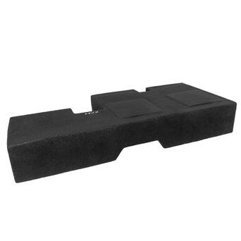 Alt View 3. NVX - 2007-2017 Toyota Tundra Double Cab - Custom-Fit Empty Dual 10" Sealed Subwoofer Enclosure - Black.