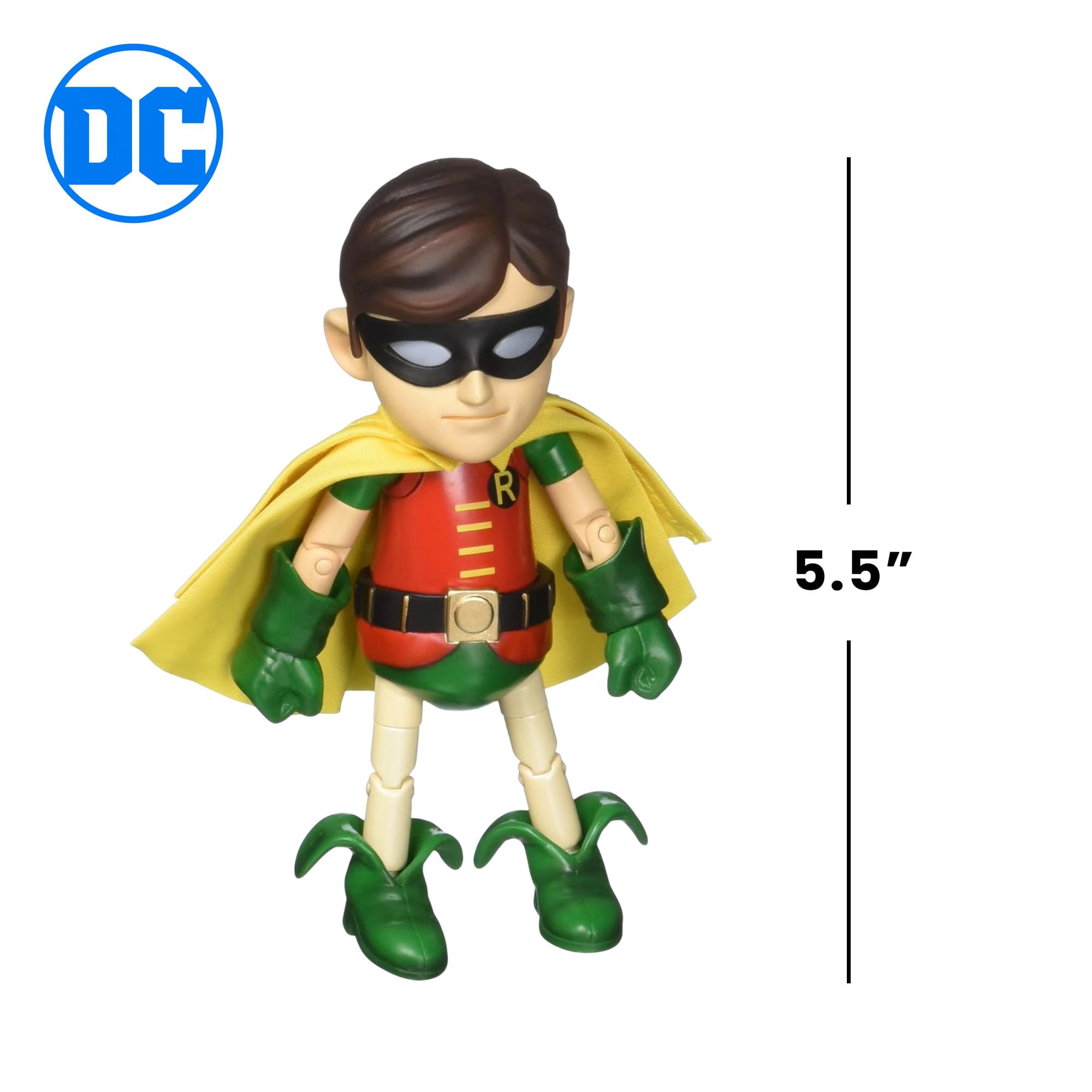 Alt View 10. DC Universe - DC Comics Hybrid Metal Figuration Action Figure | 1966 Robin - Yellow.