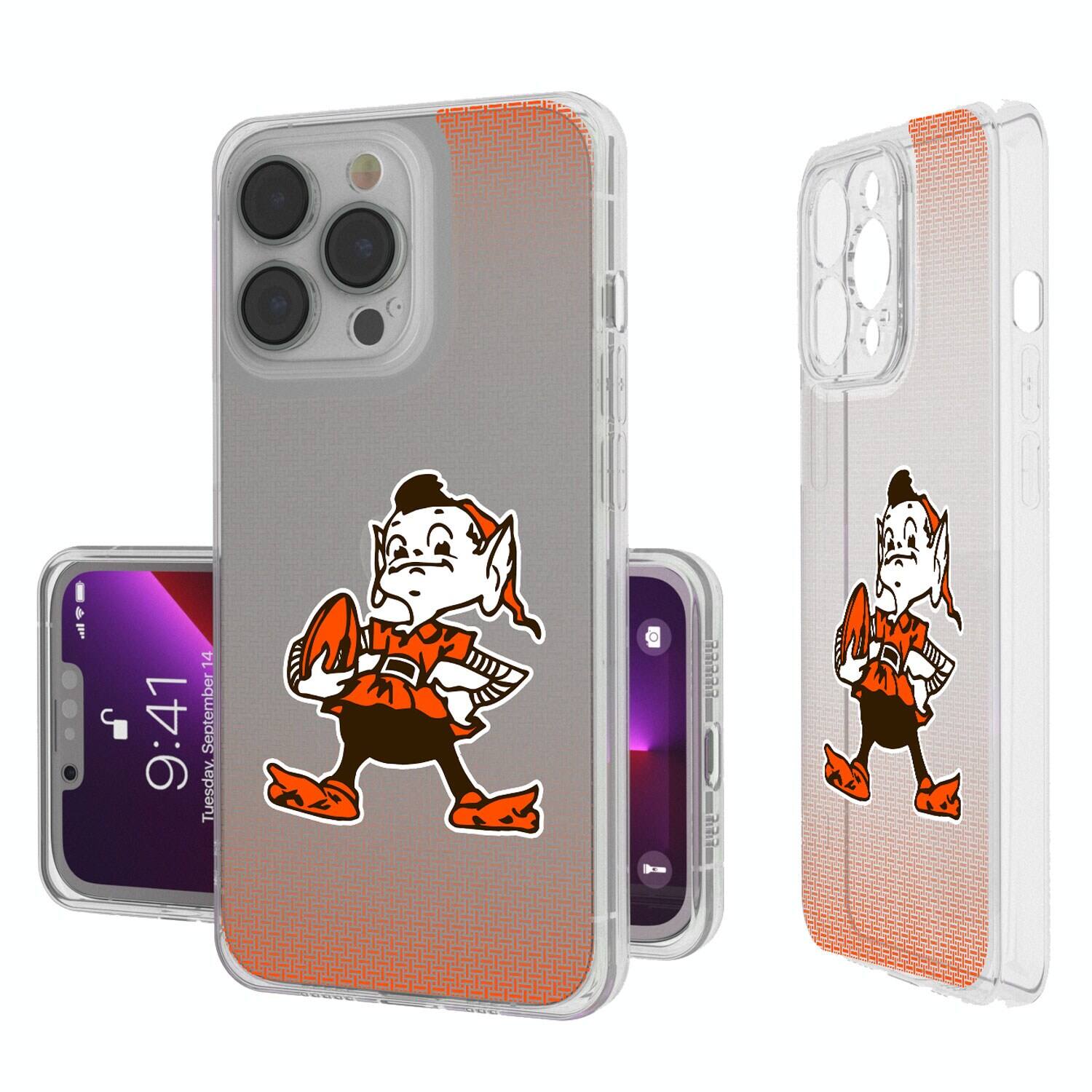 Keyscaper - NFL - Cleveland Browns Linen Logo iPhone Clear Case - 16e - Multicolor price history on PriceWatchPro