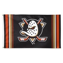 WinCraft - Anaheim Ducks 3' x 5' Logo Stripe Deluxe Single-Sided Flag - Multicolor