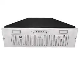 Akicon - 36 inches - Externally Vented - Range Hood Insert - Stainless Steel