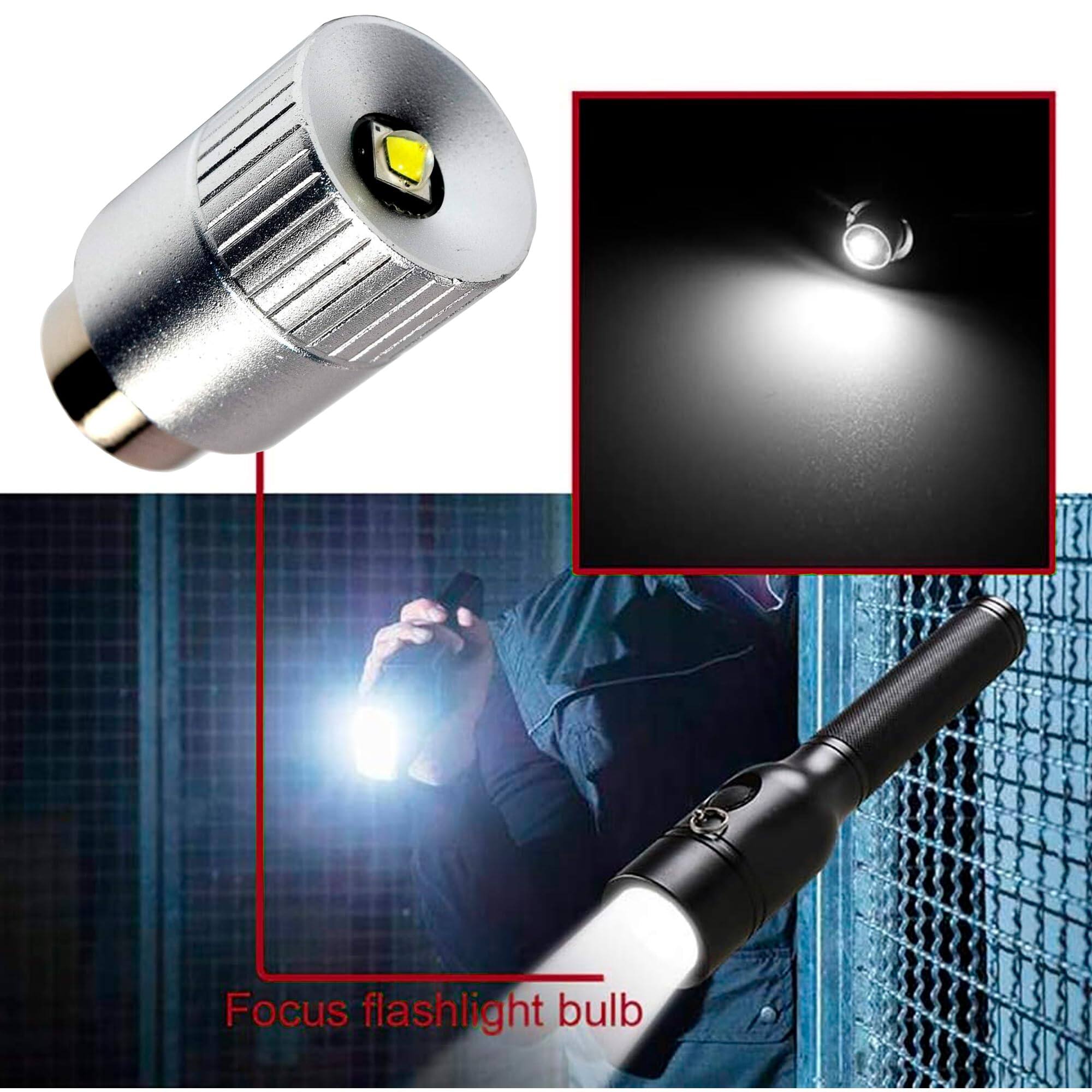 Focus flashlight bulb