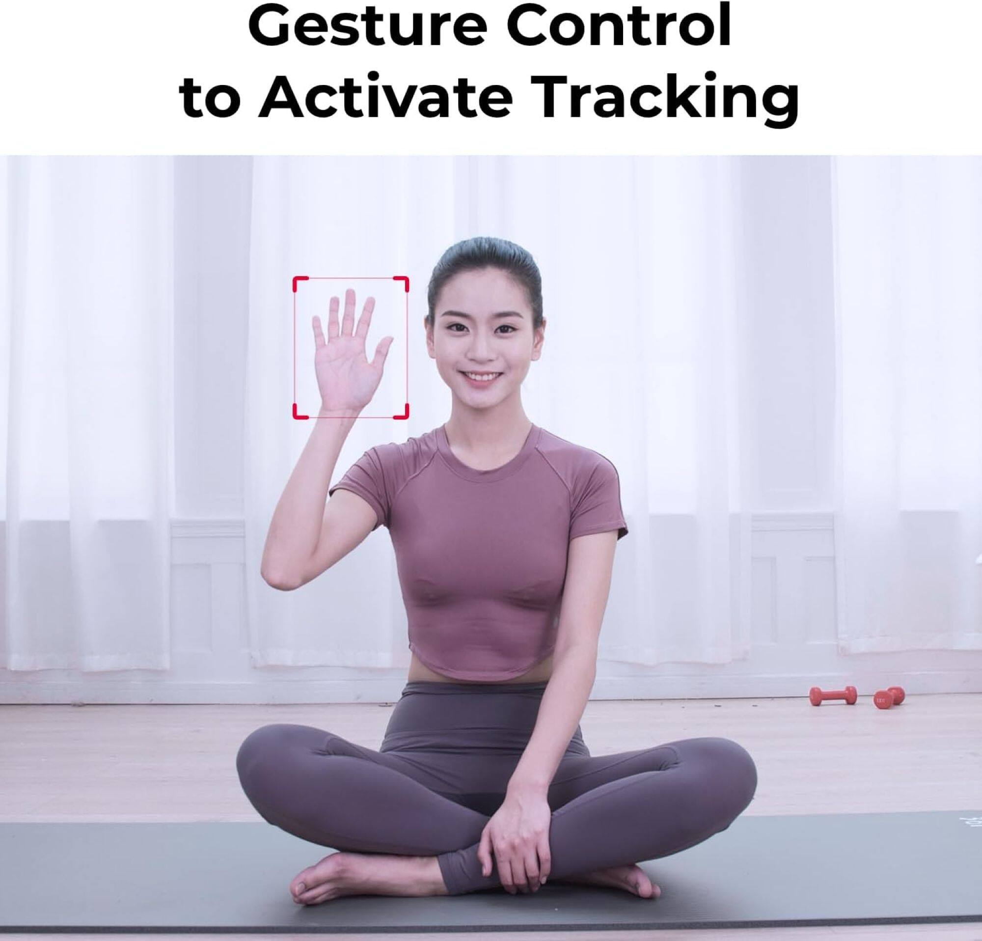 Gesture Control to Activate Tracking