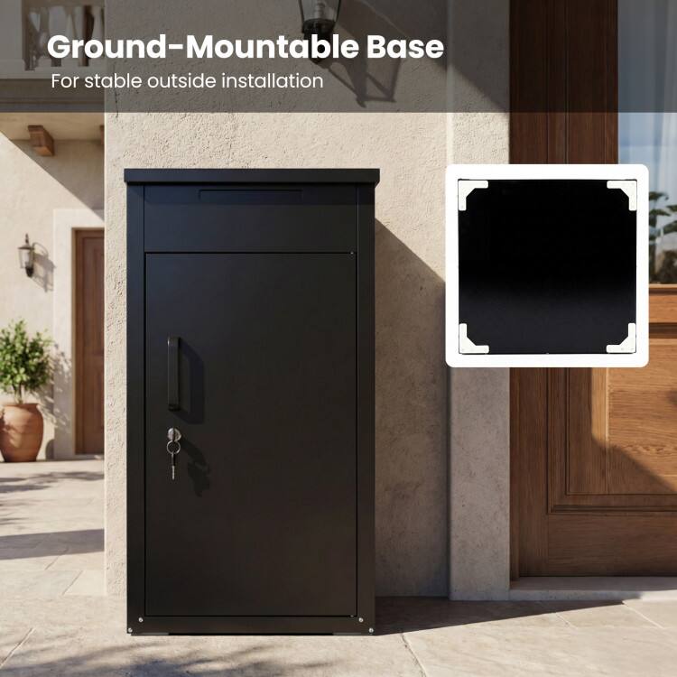 Ground-Mountable Base  
For stable outside installation