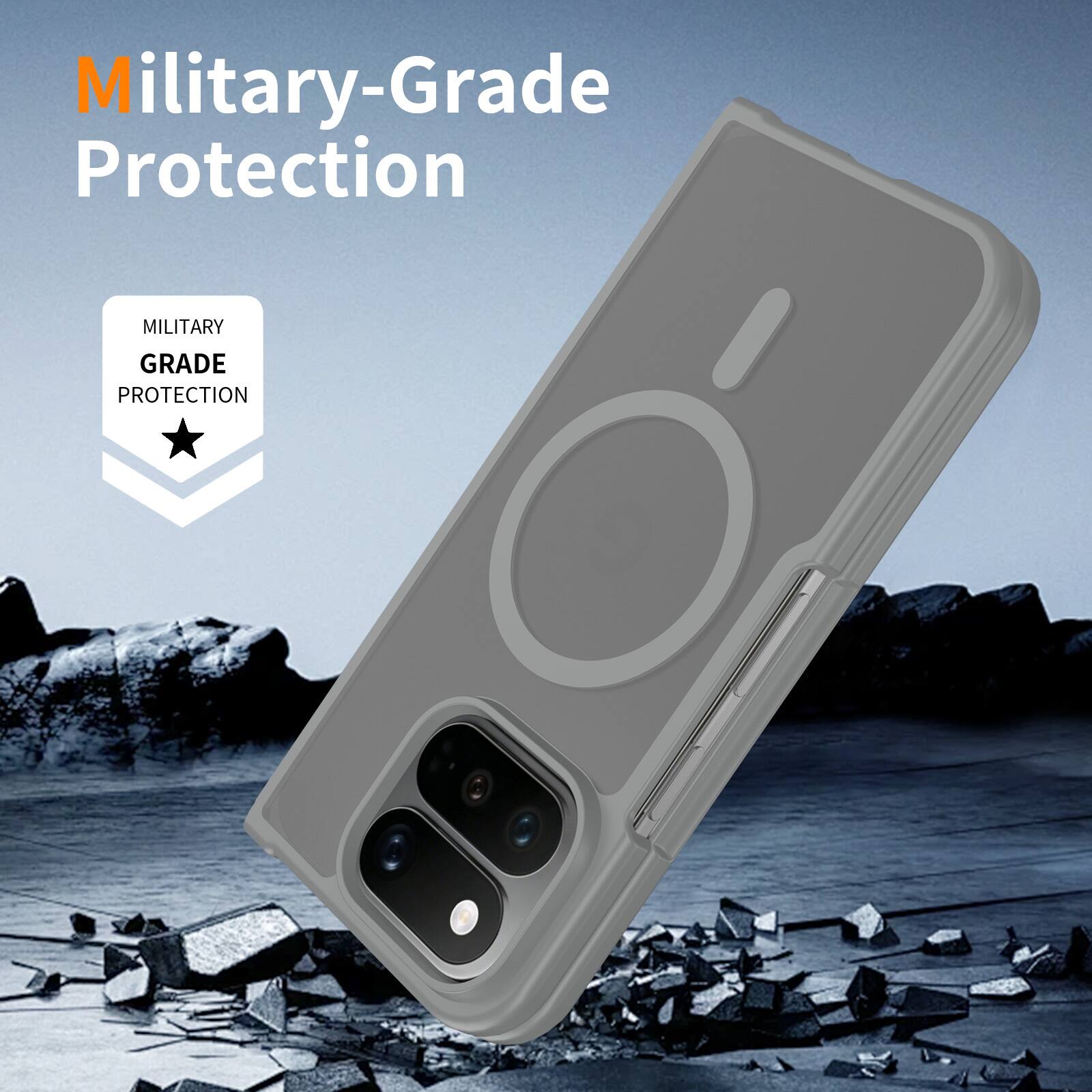 Military-Grade Protection  
MILITARY GRADE PROTECTION