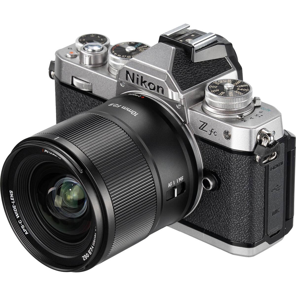 WIDE-LENS APS-C

Artisurie HI

F2.8 2

4000 5000 00 2 4 ap Nikon 100 H2 5600 200 12800 400 6400 mount Z 800 1600 3200 F2.8 10mm b AUTO M MARK Zfc fc IMGH AFI IMF I MIC