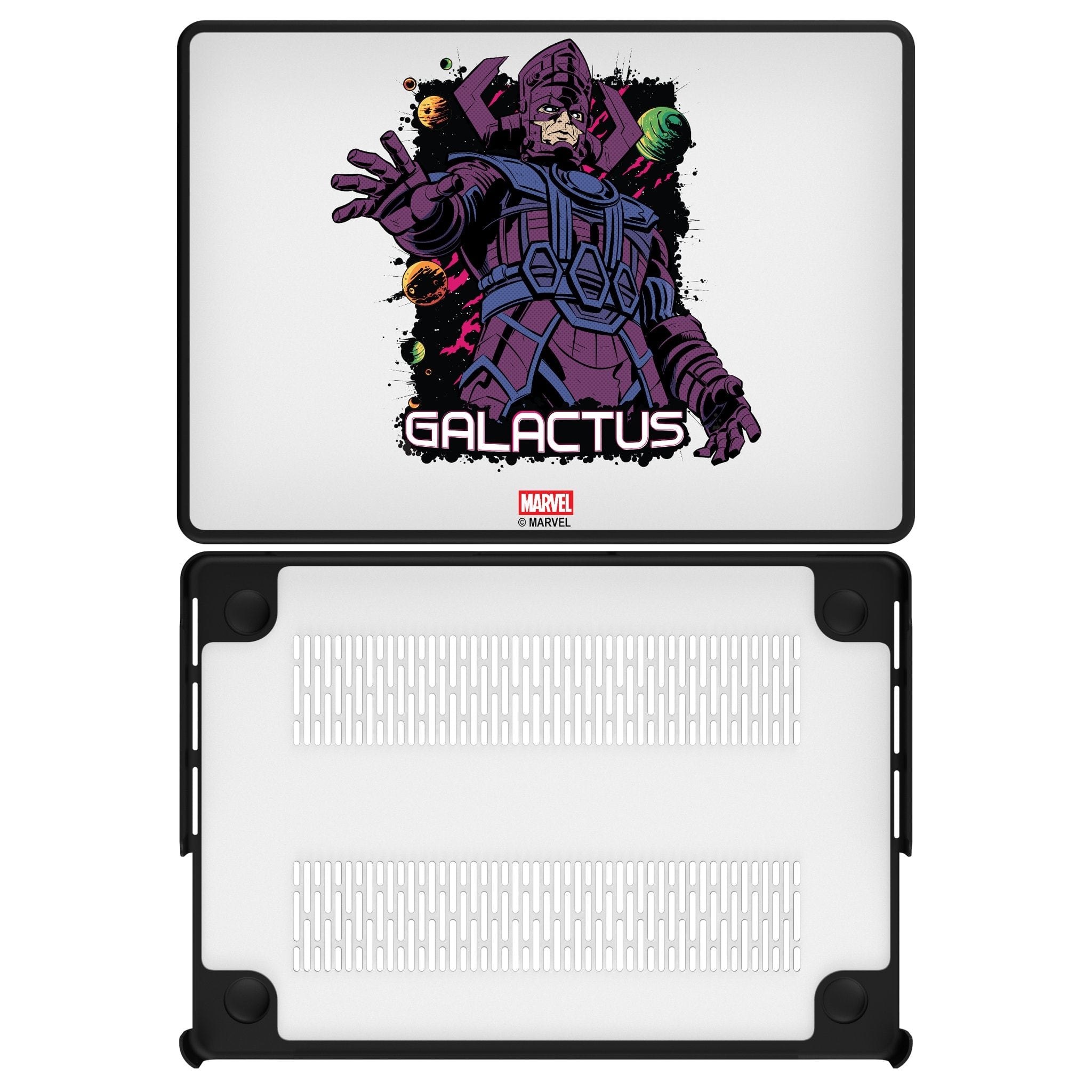 Keyscaper - Marvel Badge Laptop Case - Apple MacBook Air 13-inch (M2, 2022)/(M3, 2024) - Galactus