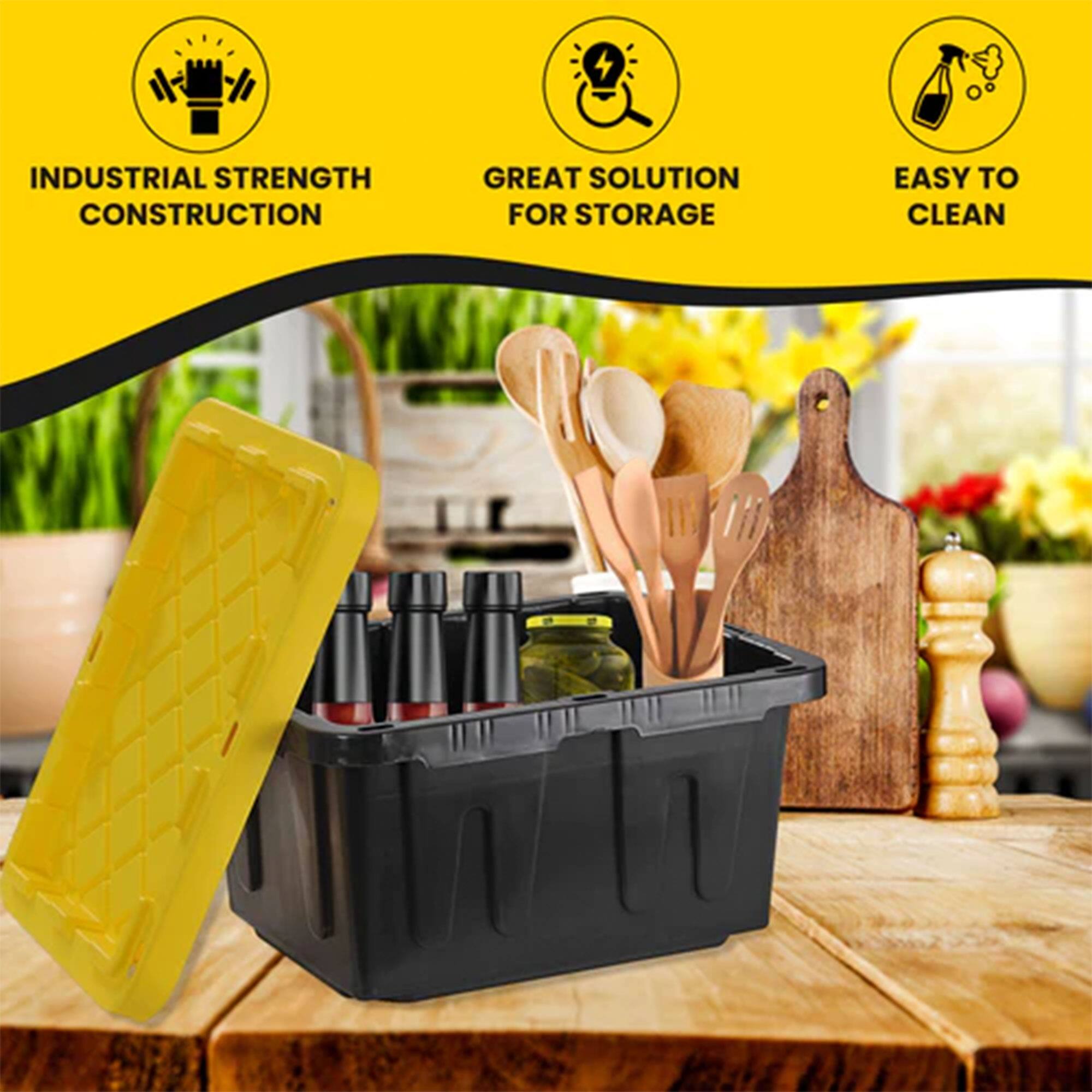 INDUSTRIAL STRENGTH CONSTRUCTION  
GREAT SOLUTION FOR STORAGE  
EASY TO CLEAN