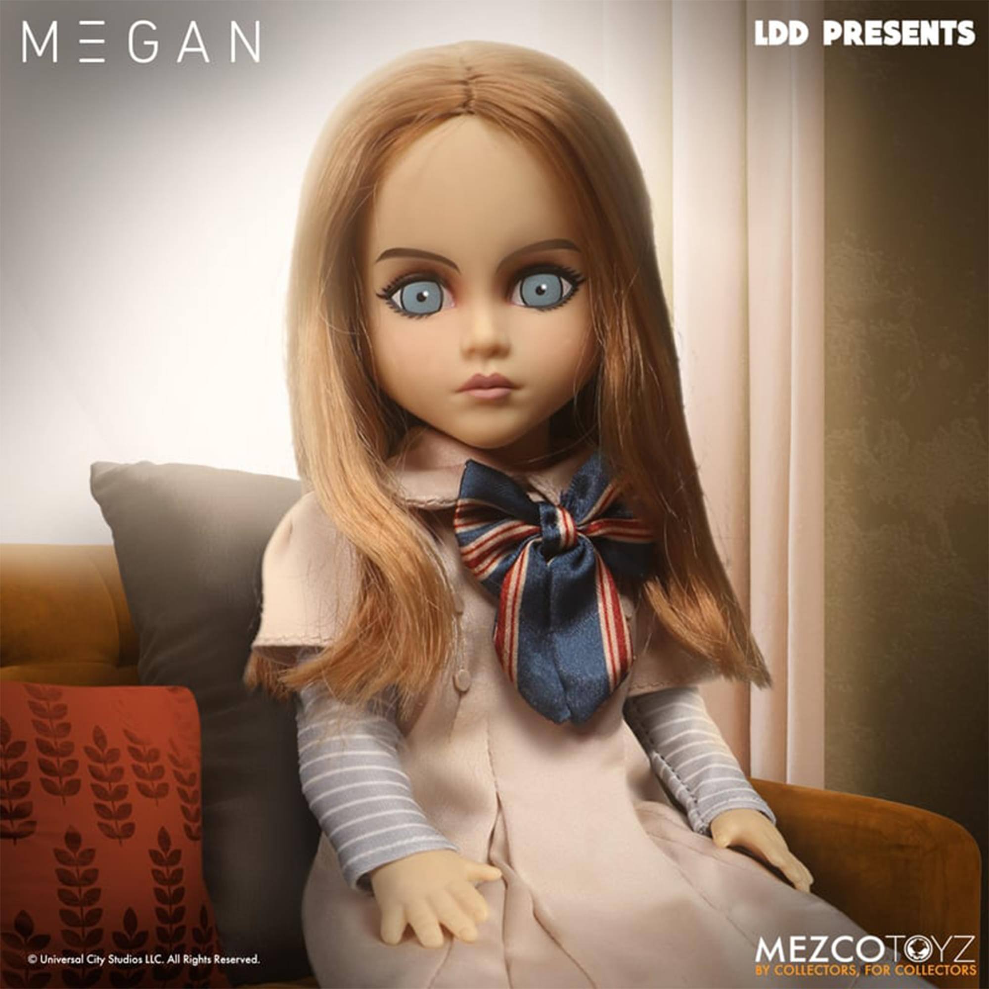 Megan LDD Presents  
Universal City Studios LLC. All Rights Reserved  
MezcoToyz by Collectors, for Collectors