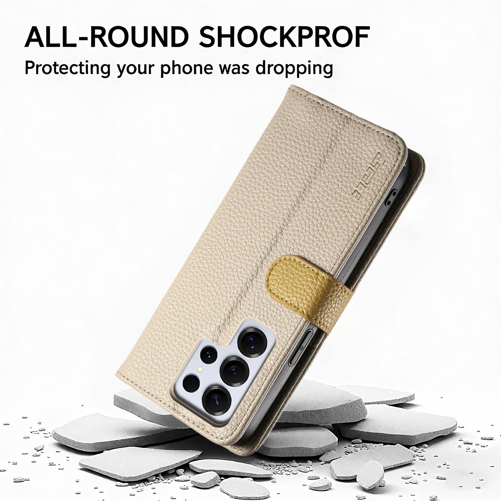 ALL-ROUND SHOCKPROOF  
Protecting your phone was dropping