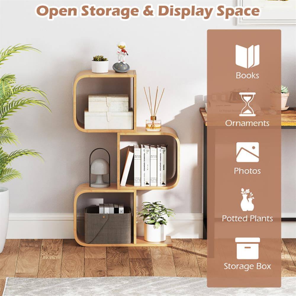 Open Storage & Display Space

- Books
- Ornaments
- Photos
- Potted Plants
- Storage Box