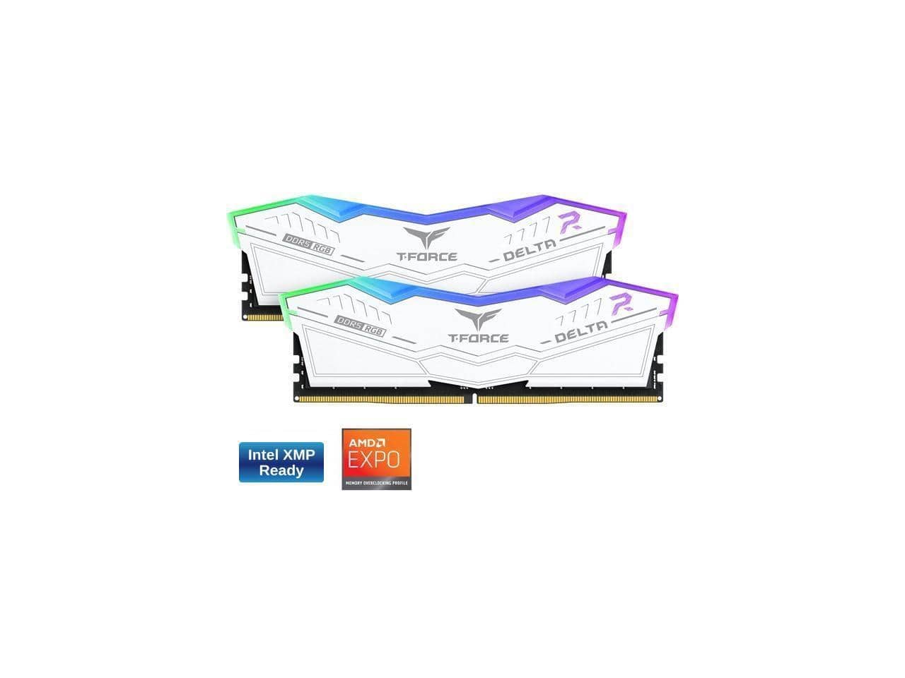 7777 R DORS RGB DELTA T-FORCE  
Intel XMP Ready  
AMD EXPO  
Memory Overclocking Profile