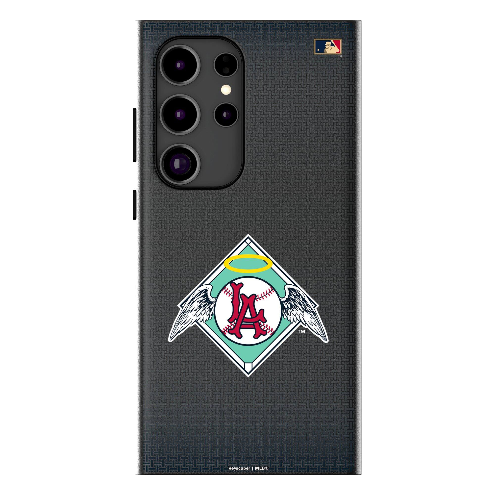 Keyscaper - Cooperstown Teams - Los Angeles Angels - California Angels Cooperstown Collection 1961-1965 Galaxy Magnetic Bump Case - S24 Ultra - Black price history on PriceWatchPro
