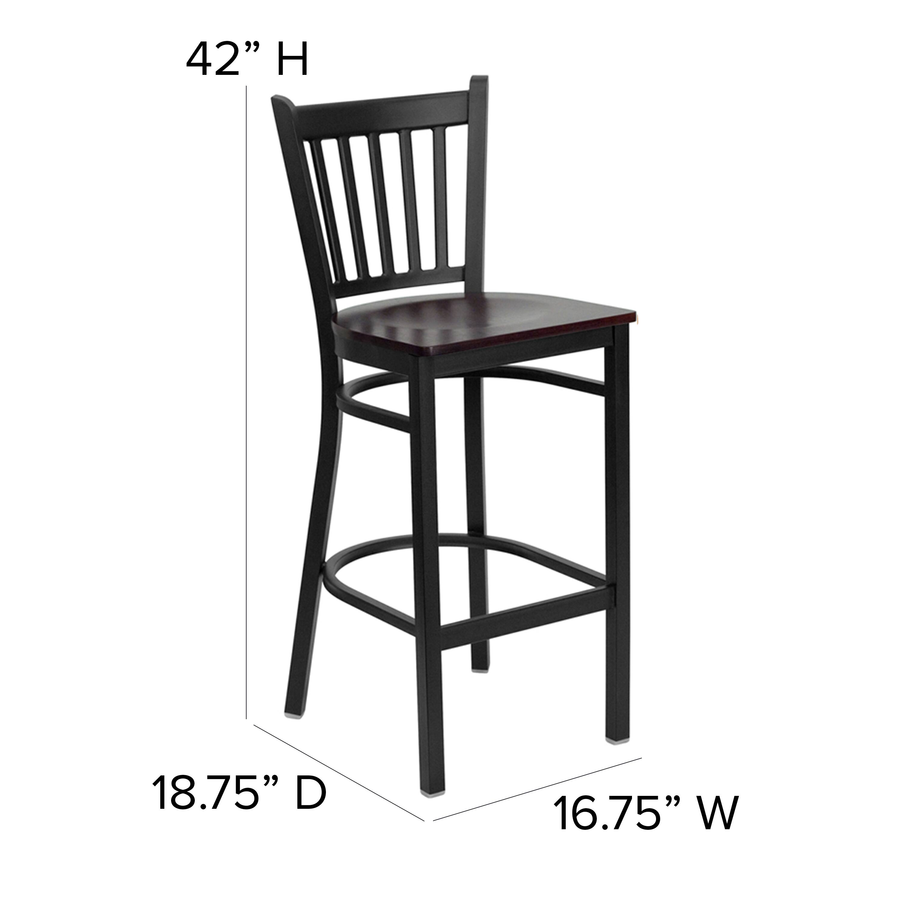 42" H  
18.75" D  
16.75" W
