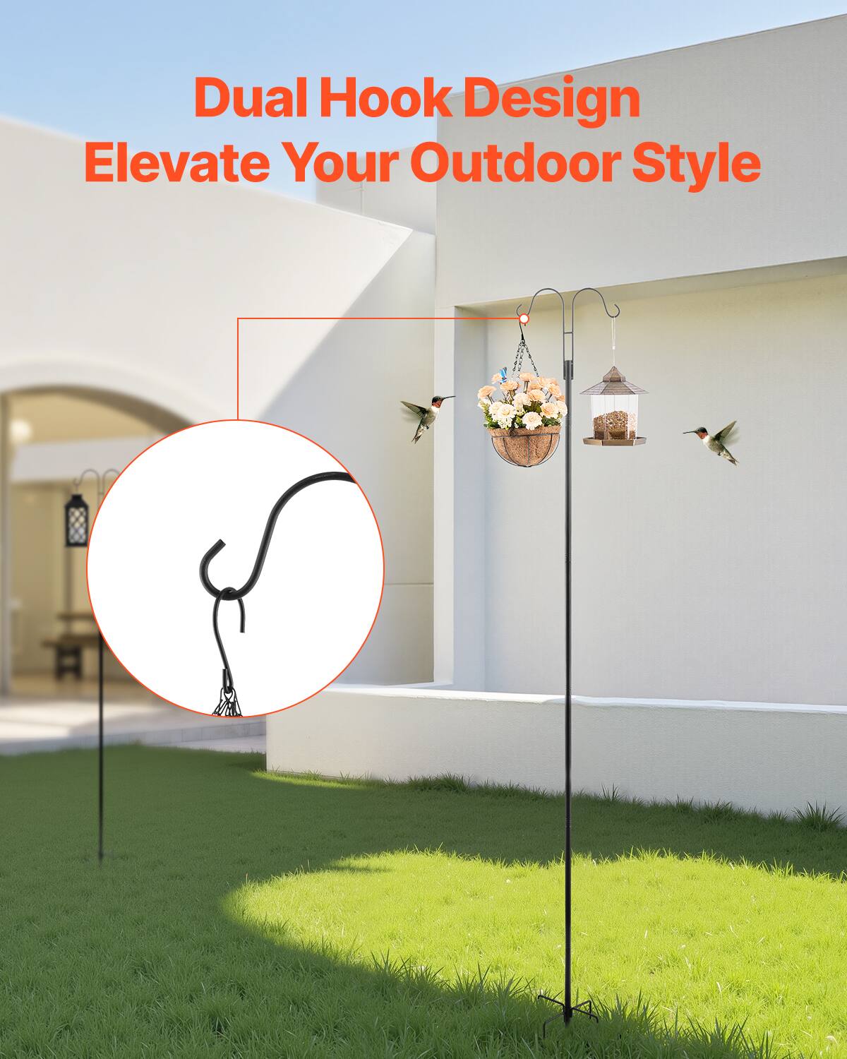 Dual Hook Design  
Elevate Your Outdoor Style