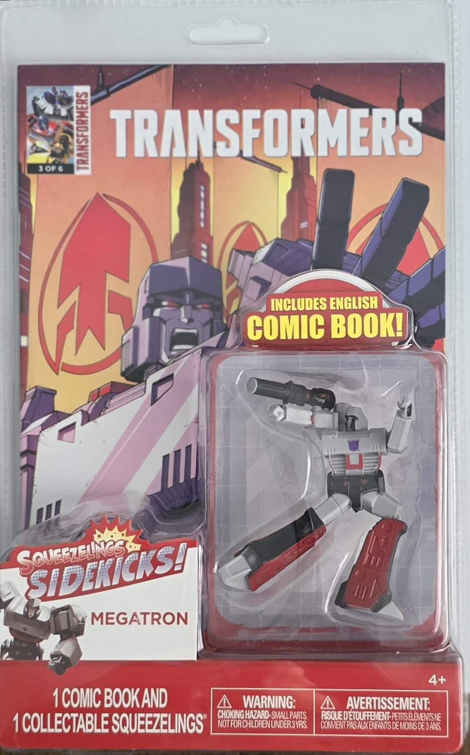 Transformers - Megatron Sidekicks! Squeezelings