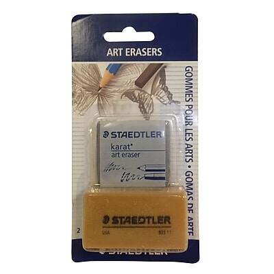 ART ERASERS

GOMMES POUR LES ARTS - GOMAS DE ARTE

STAEDTLER
karat®
art eraser

STAEDTLER
USA
92511

$2.11