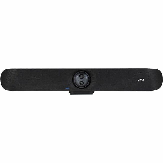 AVerMedia - AVer Dual Lens Enterprise-Grade 4K PTZ Video Bar for Medium & Large Rooms - For Meeting Space, Video Conferencing - Black