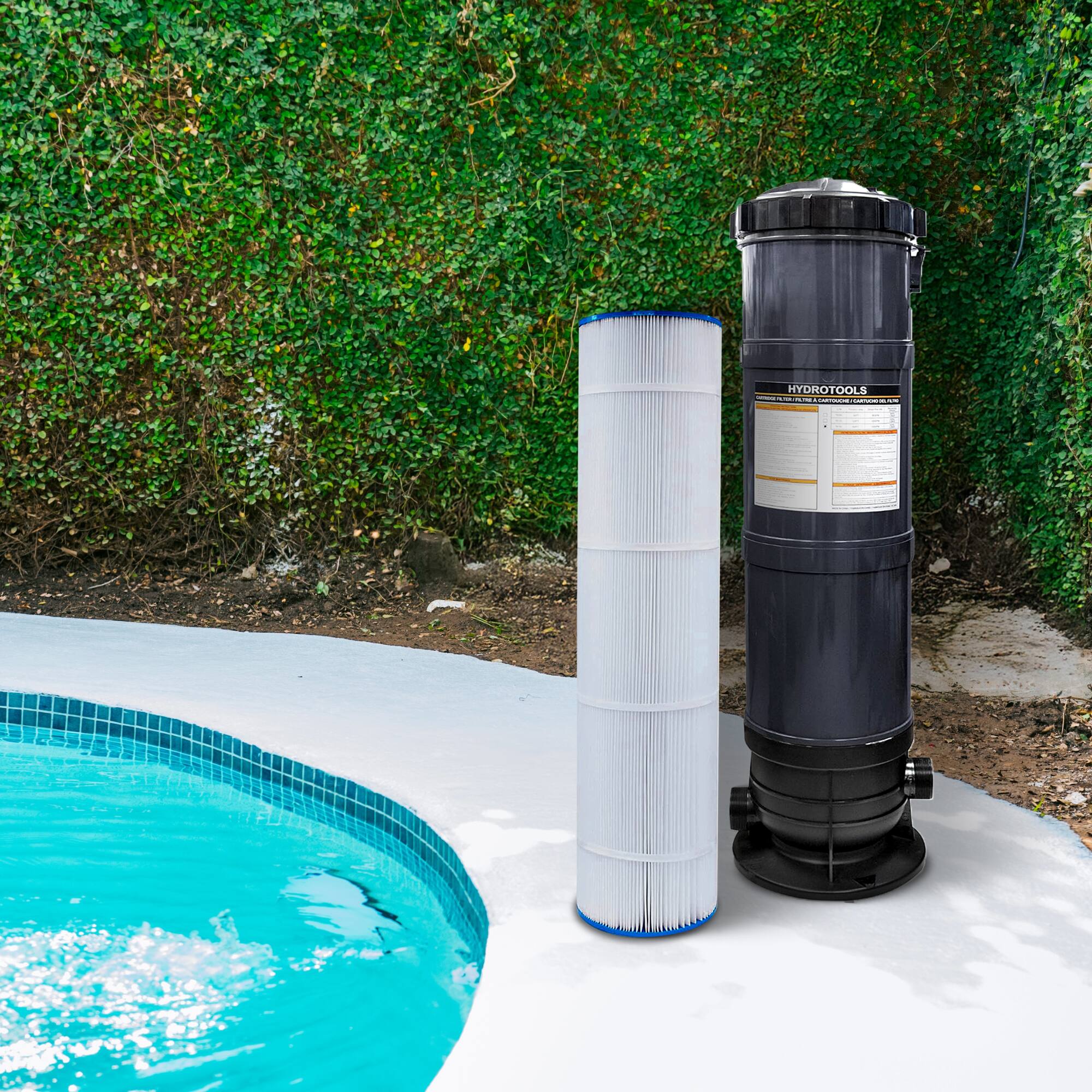 Alt View 7. Swimline - Swimline 100 Sq Ft Replacement Cartridge Element with 50 Microns for Pool Use.