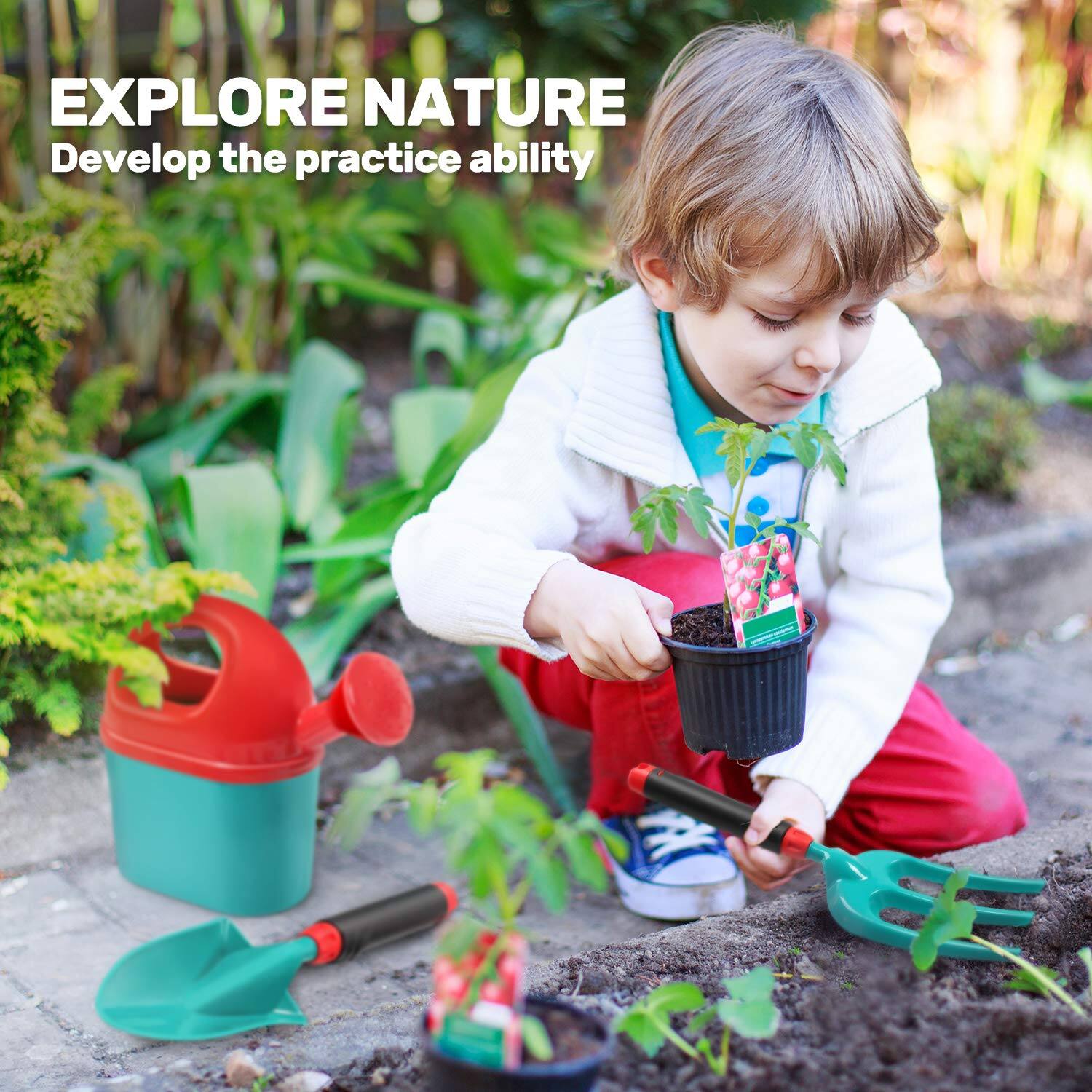 EXPLORE NATURE  
Develop the practice ability