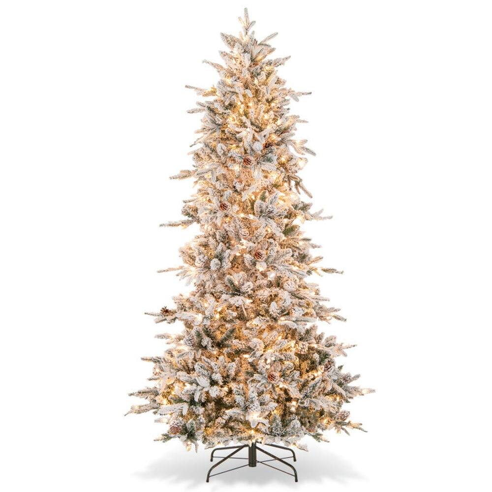 Alt View 2. Kadyn - Christmas Tree,Home Party Christmas Tree Decorations,6/7.5 Feet Pre-lit Artificial Christmas Tree-7.5 ft - Green.