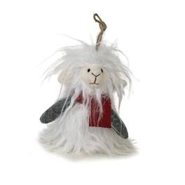 BreeBe - *Plush Furry Llama Ornament - Multicolor