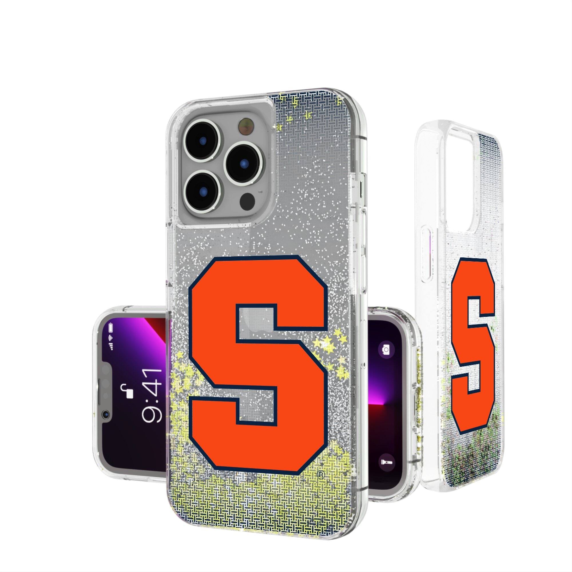 Keyscaper - NCAA - Syracuse Orange Linen Logo iPhone Glitter Case - 13 Pro - Multicolor price history on PriceWatchPro