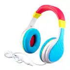 Front. eKids - eKids Wired Headphones for Kids, Children’s Headphones for School, Home, or Travel - Multicolor - Multicolor.