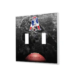 Keyscaper - Legendary Design Double Toggle Lightswitch Plate - Multicolor