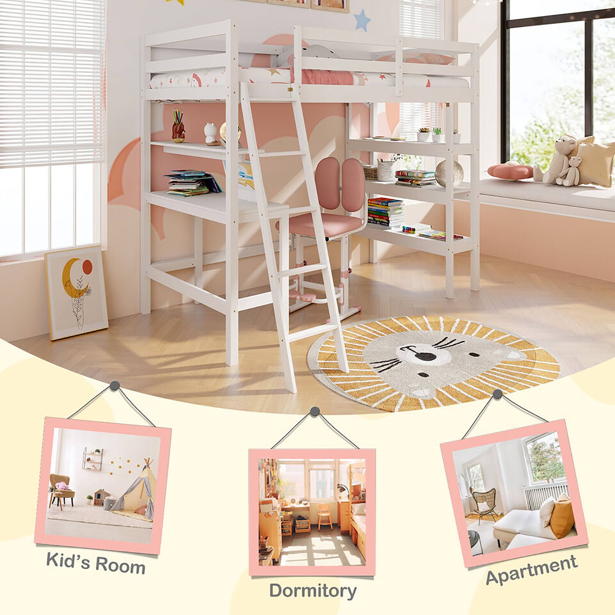 4. A. Kid's Room

B. Dormitory

C. Apartment