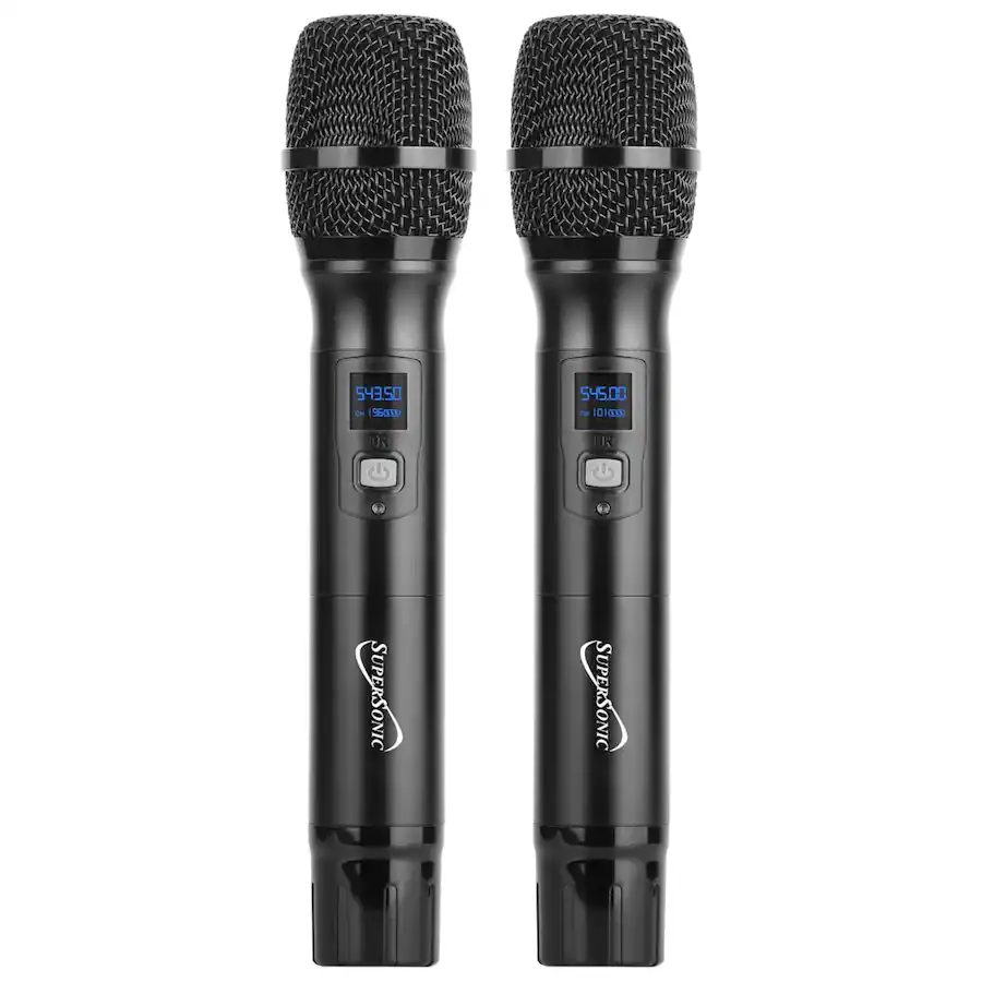 Dual Channel Controller Supersonic UHF Dual Channel Selectable Frequencies Professional ...
