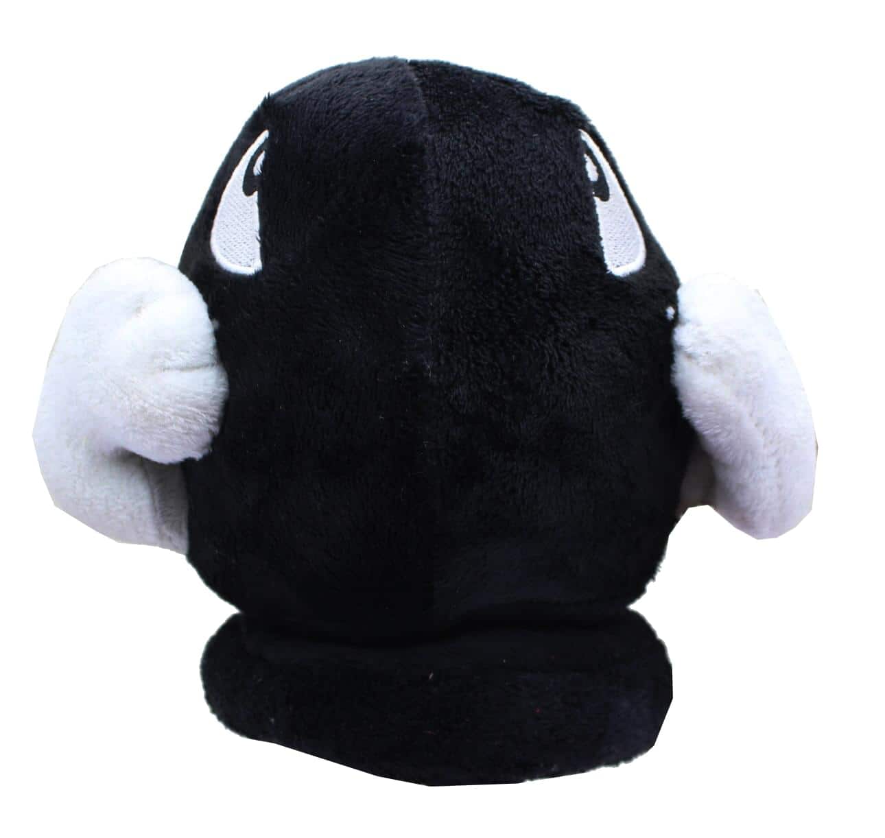 Basic Fun - Super Mario Bros 8 Inch Villains Plush | Bullet Bill - Black