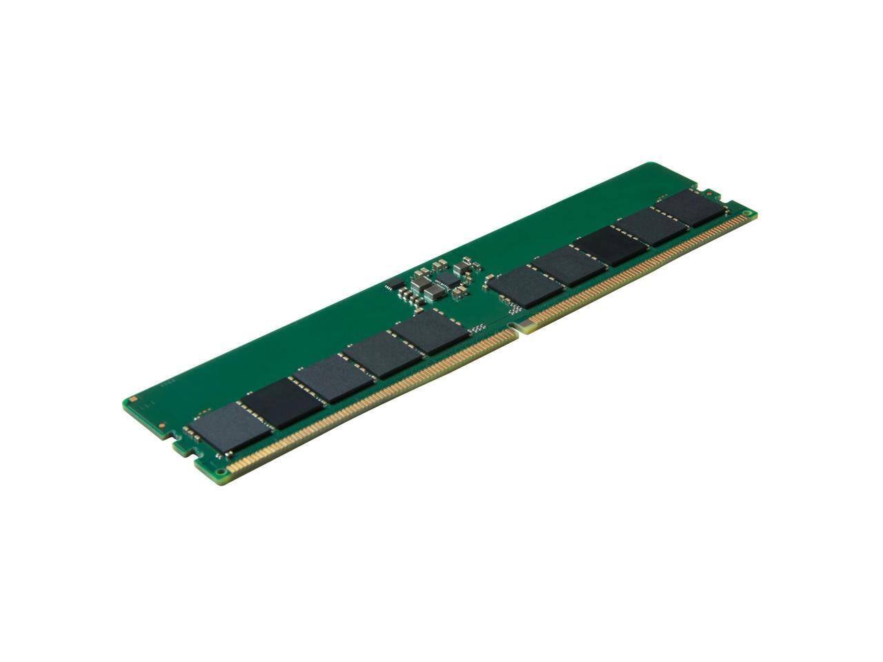 Angle. Kingston - Kingston KSM56R46BD4PMI-64HAI 64GB DDR5-5600 ECC Reg Memory - Green.