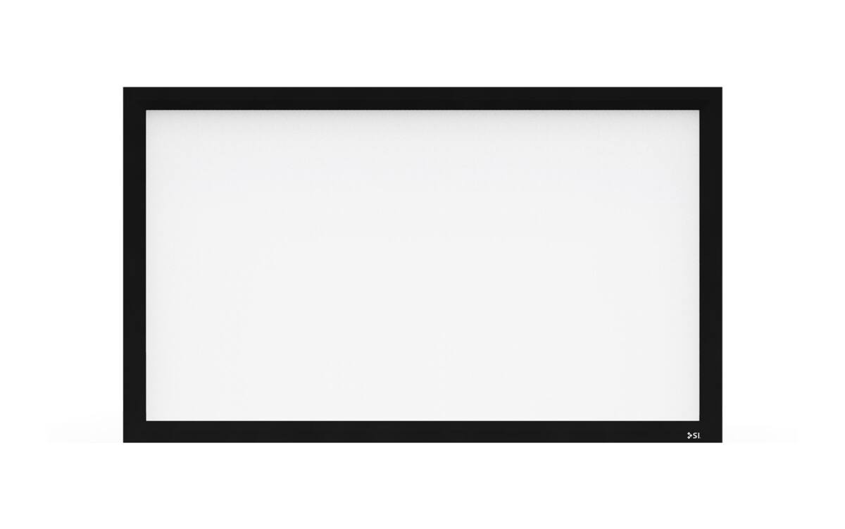 Front. Screen Innovations - 1 Series Fixed - 110" - Gamma White 1.1 Gain Screen.