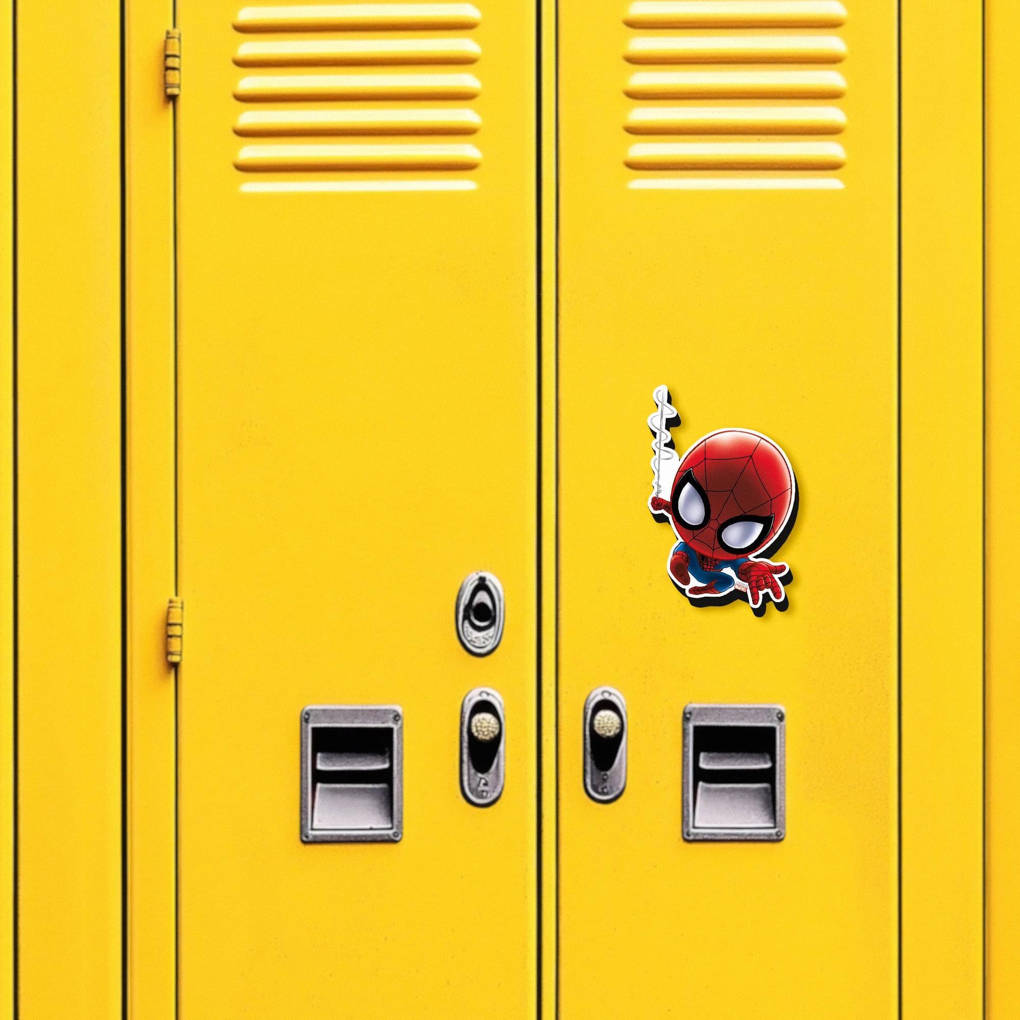 Alt View 10. Marvel - Marvel Spider-Man Chibi Funky Chunky Magnet - Multi-Colored.