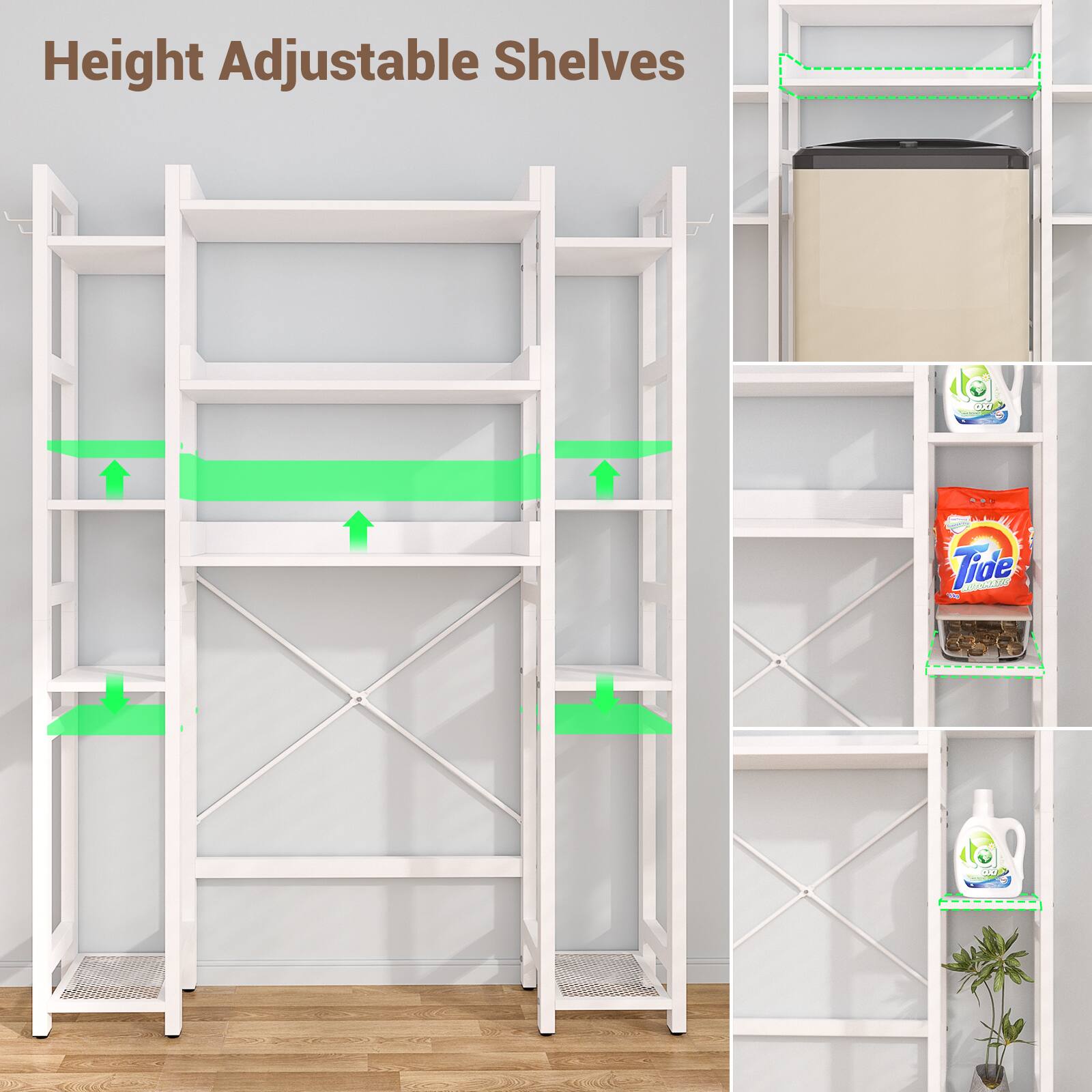 Height Adjustable Shelves