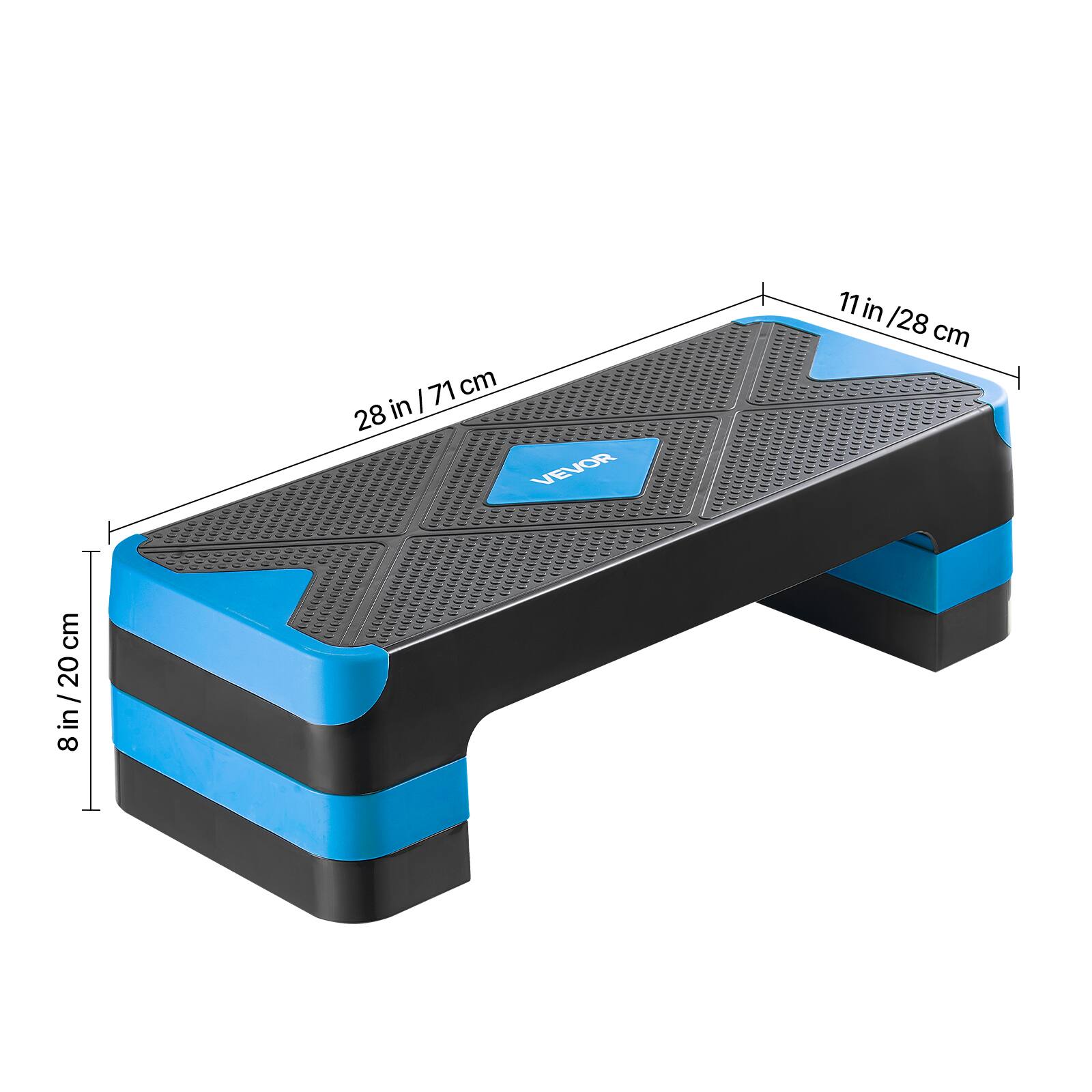 28 in / 71 cm  
11 in / 28 cm  
8 in / 20 cm