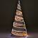 Alt View 18. Costway - 5FT Pre-lit Christmas Cone Tree with 300 Warm White & 250 Cold White LED Lights - White / Silver.