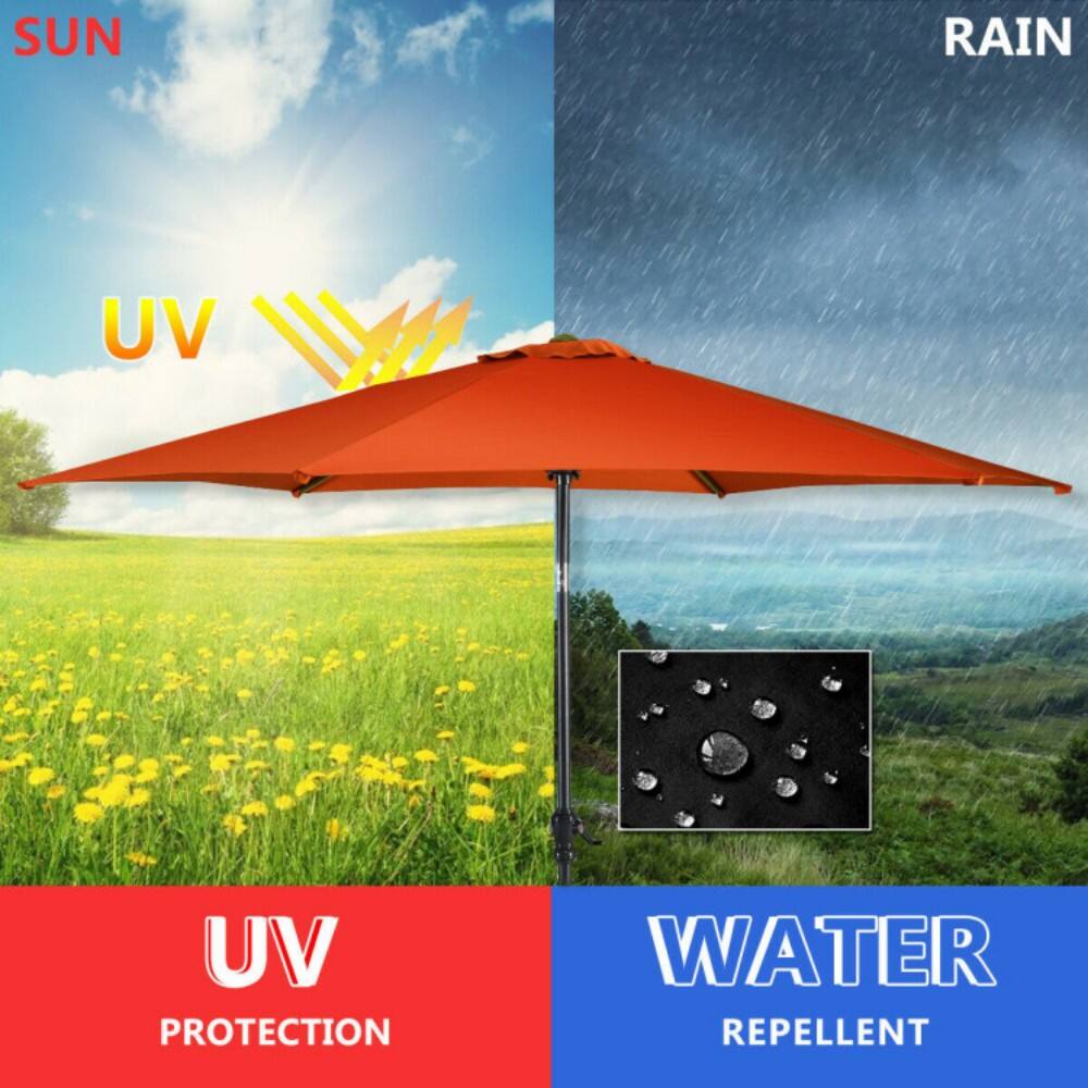 SUN  
RAIN  

UV  
UV PROTECTION  
WATER REPELLENT