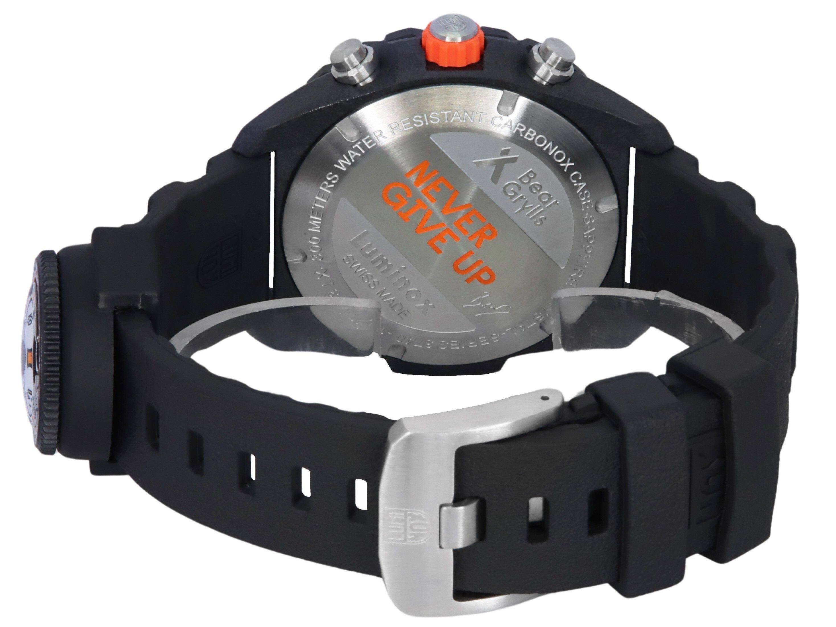 RESISTANT - WATER  
CARBONOX METERS  
Grylls Bear CASE ME  
00% um GIVE x SWISS um  
INOX 6