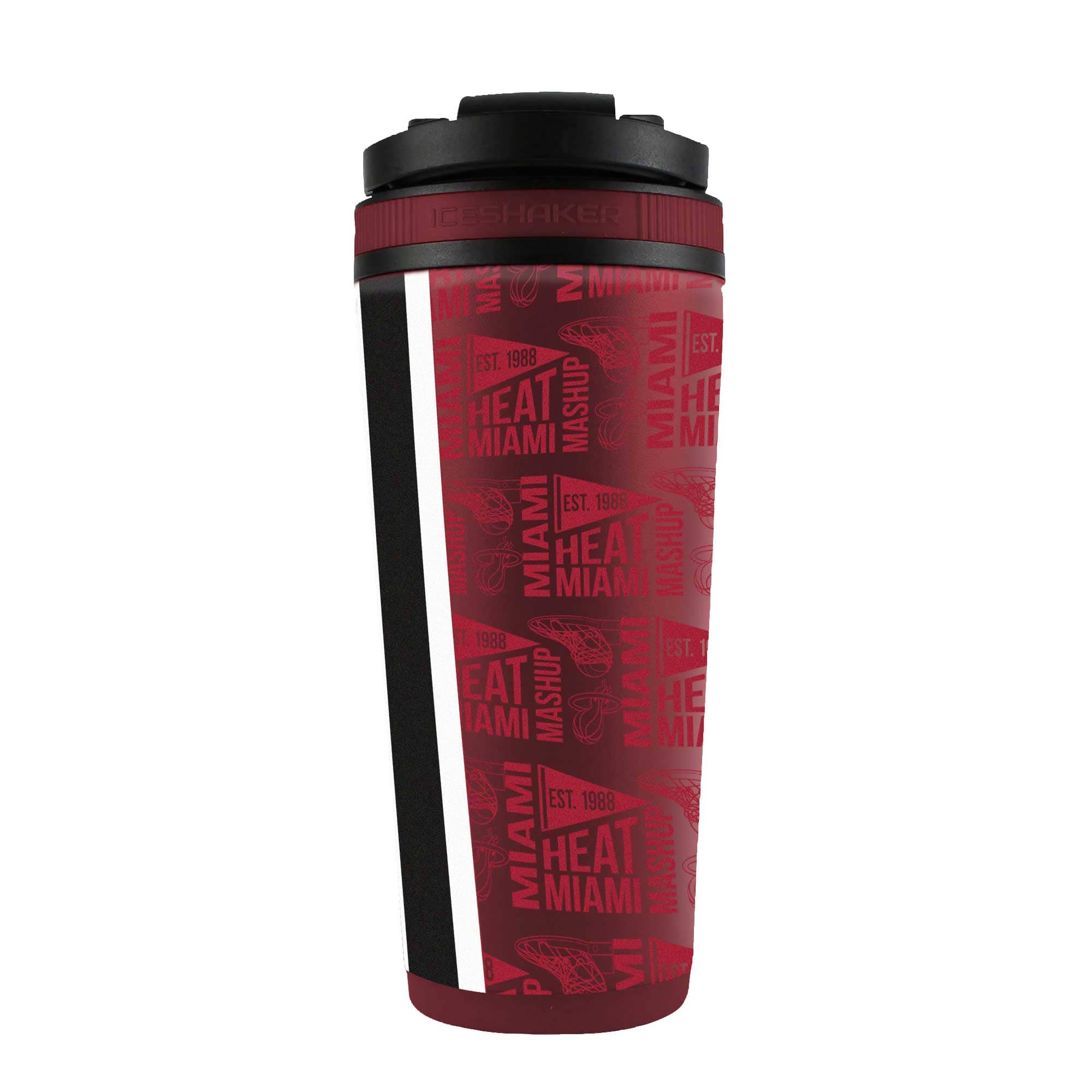 WinCraft Miami Heat Shaker Bottle