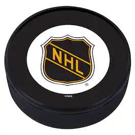 Mustang Drinkware - NHL Gold Shield Vintage Hockey Puck - Multicolor