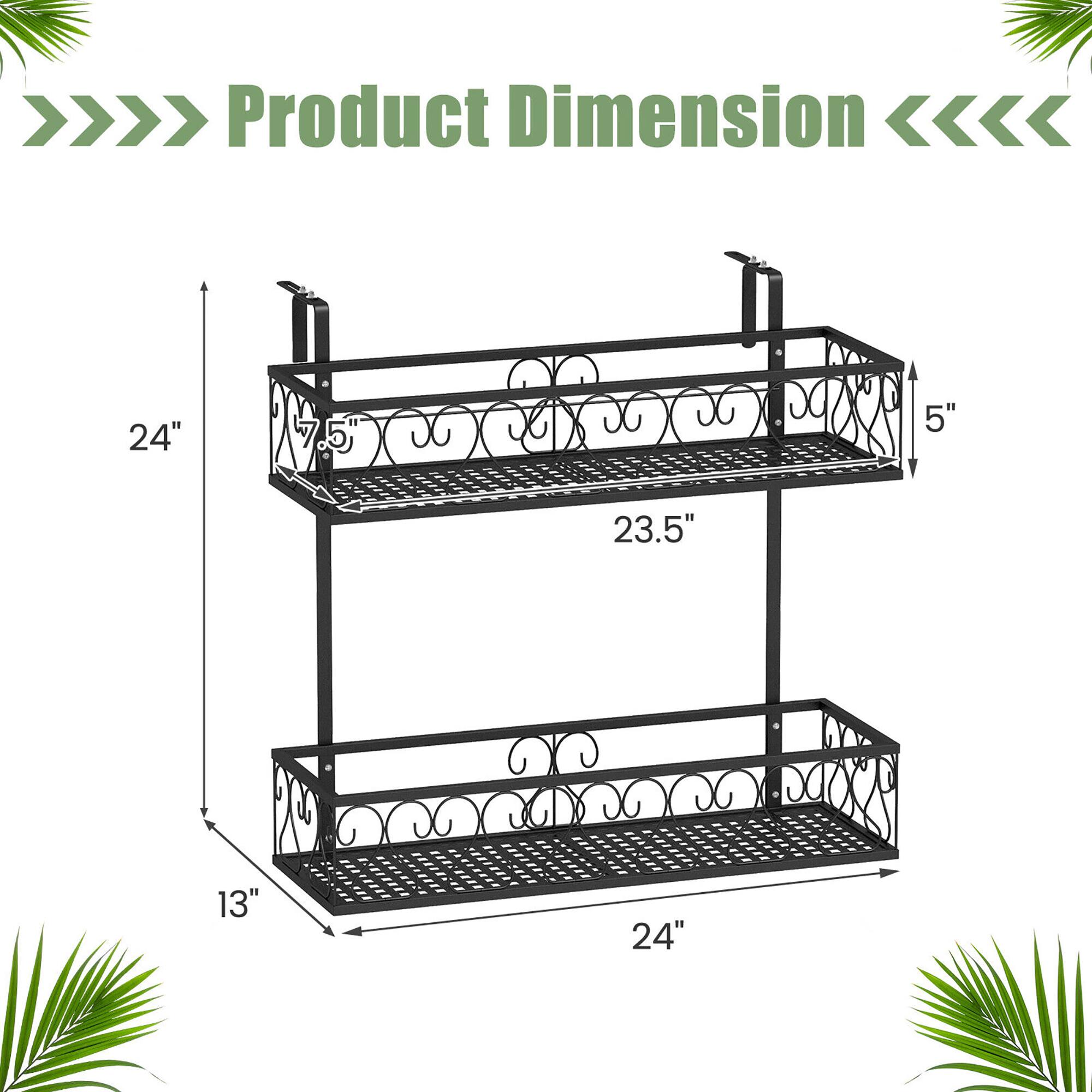 Product Dimension

24"  
7.5"  
5"  
23.5"  
13"  
24"