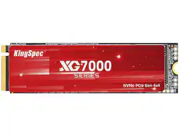 KingSpec - XG 7000 1TB M.2 2280 PCIe Gen 4.0x4 NVME 1.4 SSD up to 7400/6600MB/s (No Heatsink)